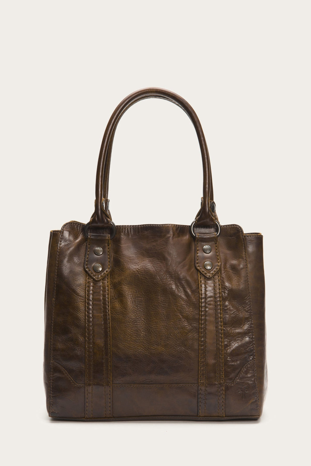 Melissa Dark Brown Tote | Frye Signature