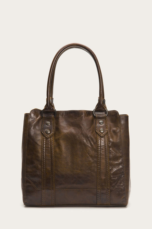 Melissa Dark Brown Tote | Frye Signature
