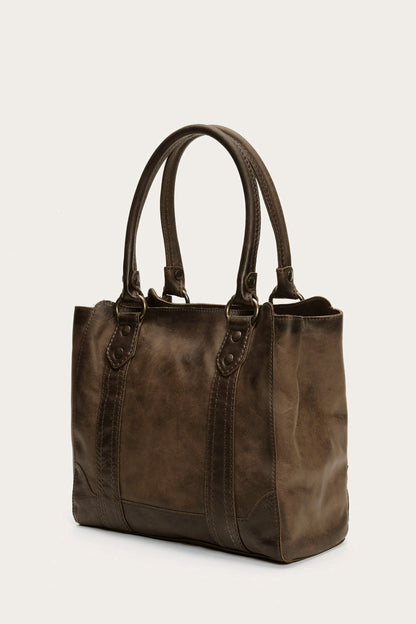 Melissa Dark Brown Tote | Frye Signature