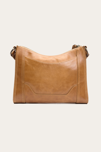 Melissa Zip Crossbody in Beige | Frye Value