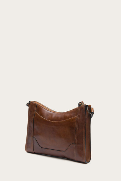 Melissa Cognac Zip Crossbody | Frye Latest