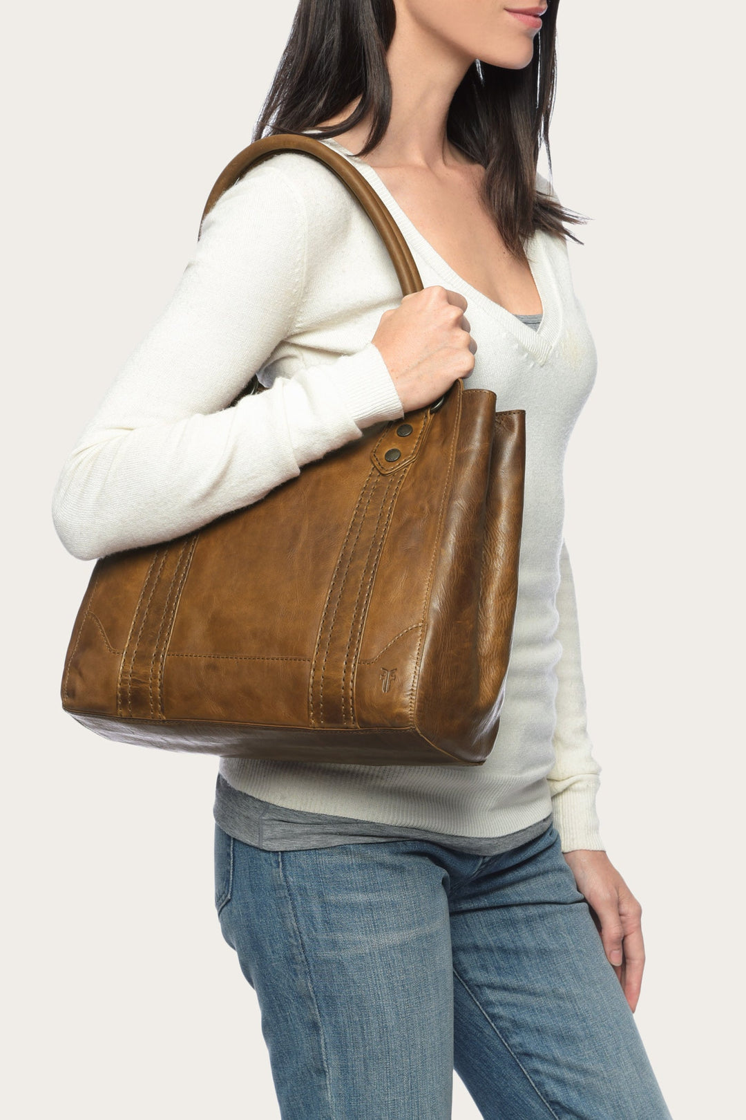 Melissa Cognac Tote | Frye Top Pick