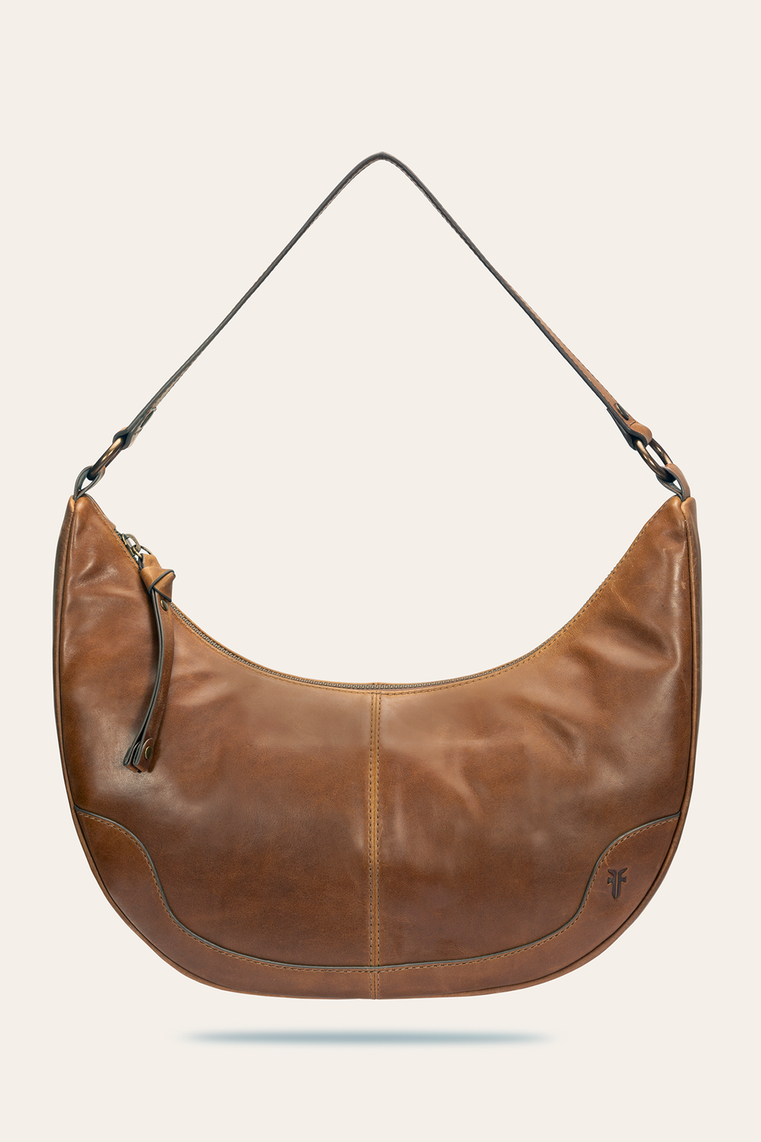 Melissa Cognac Crescent Hobo | Frye Great Value