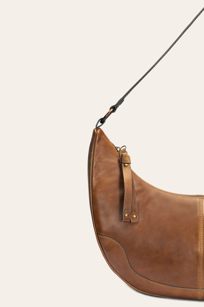 Melissa Cognac Crescent Hobo | Frye Great Value