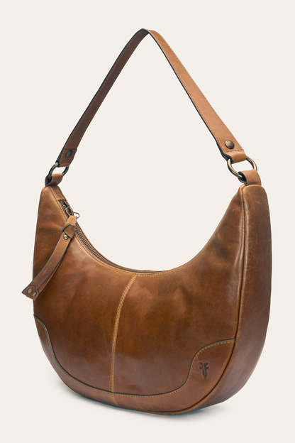 Melissa Cognac Crescent Hobo | Frye Great Value
