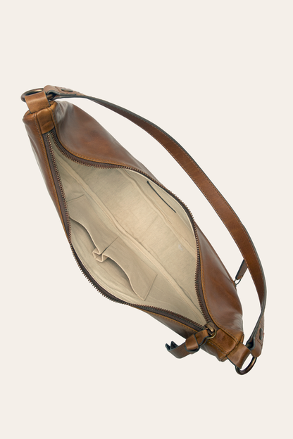 Melissa Cognac Crescent Hobo | Frye Great Value