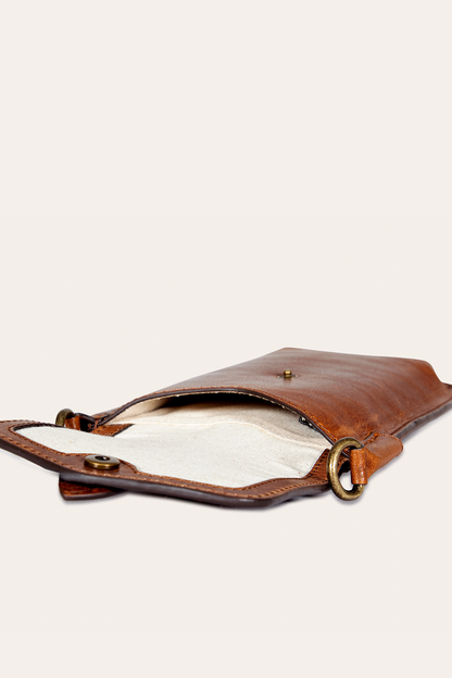 Melissa Cognac Phone Pouch | Frye Hot Sale