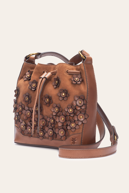 Cognac Melissa Floral Convertible Bucket | Frye Best Price
