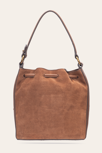Cognac Melissa Floral Convertible Bucket | Frye Best Price