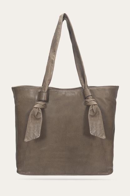 Dusty Olive Nora Knotted Tote | Frye Quality