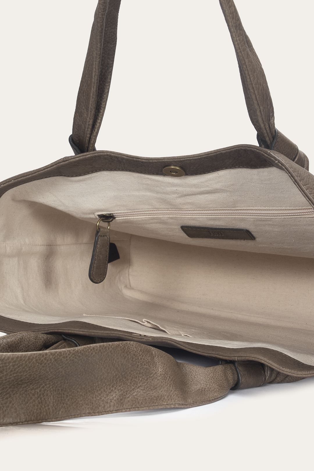 Dusty Olive Nora Knotted Tote | Frye Quality