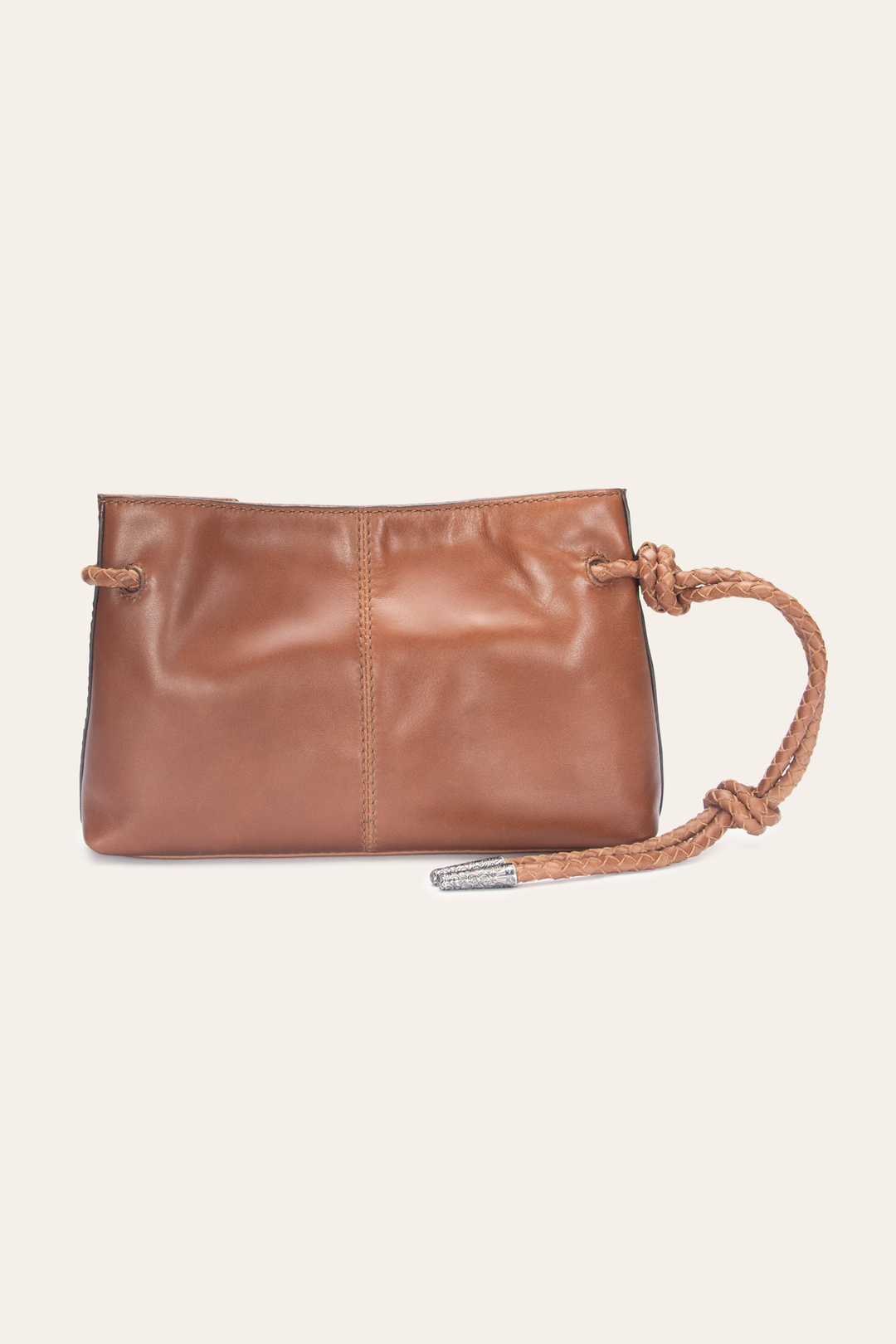 Cognac Caroline Wristlet Clutch | Frye Quality