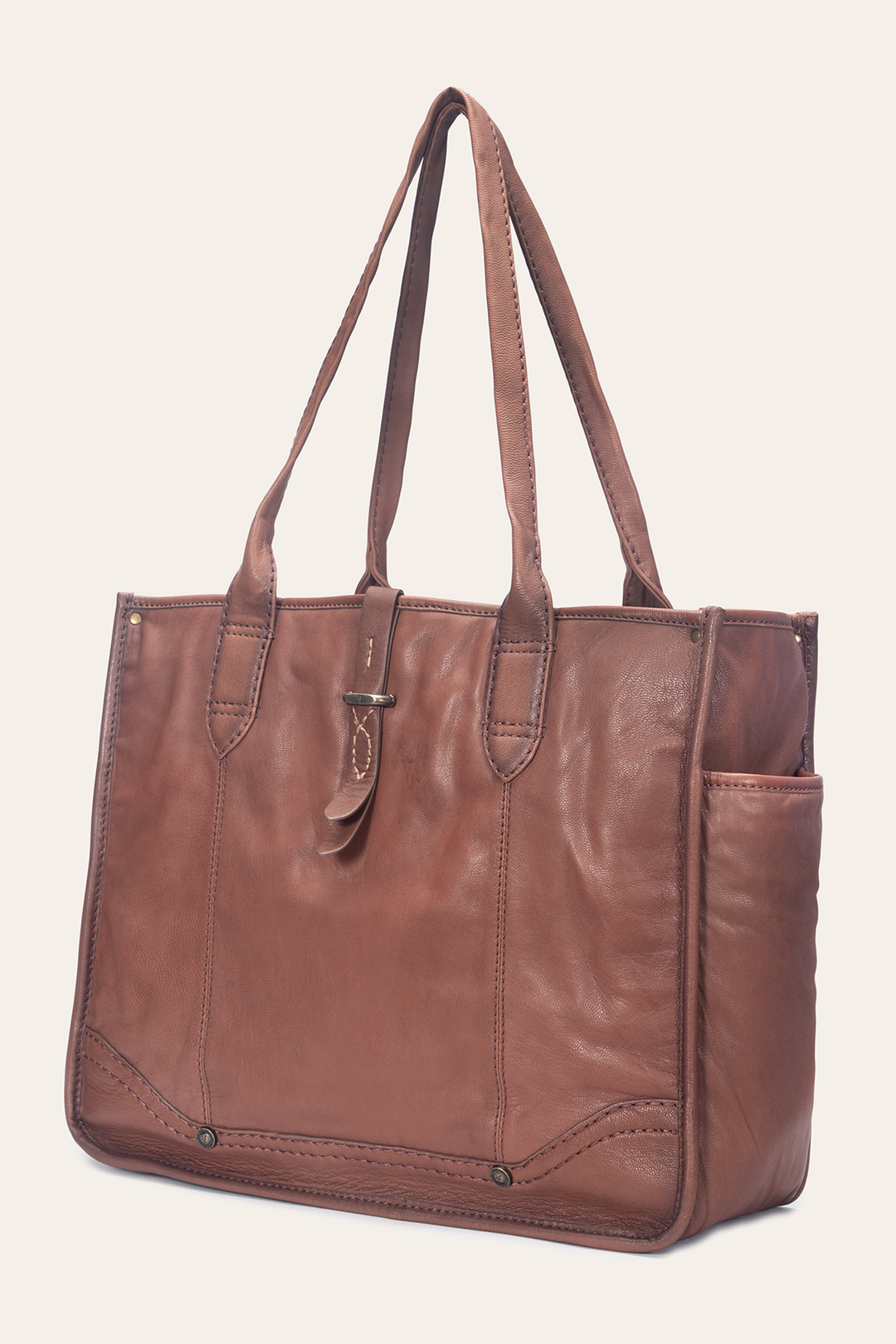Campus Cognac Tote | Frye Value