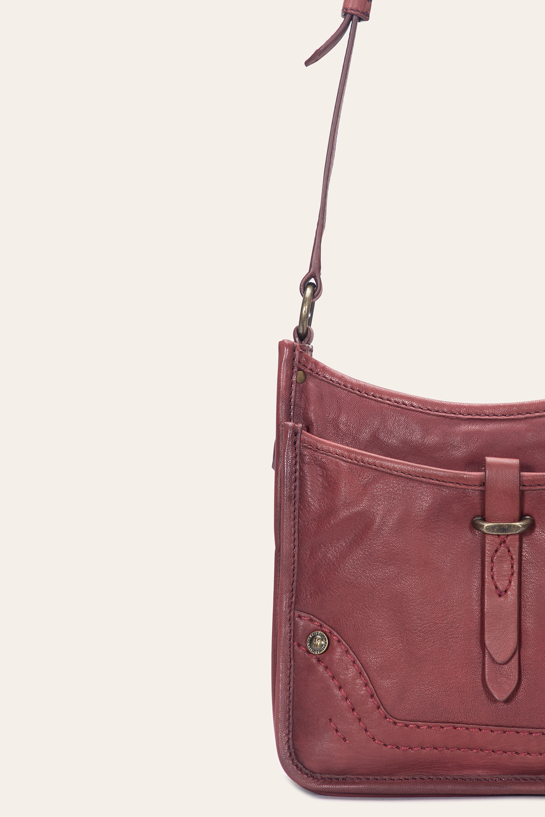 Campus Burgundy Crossbody | Frye Top Pick