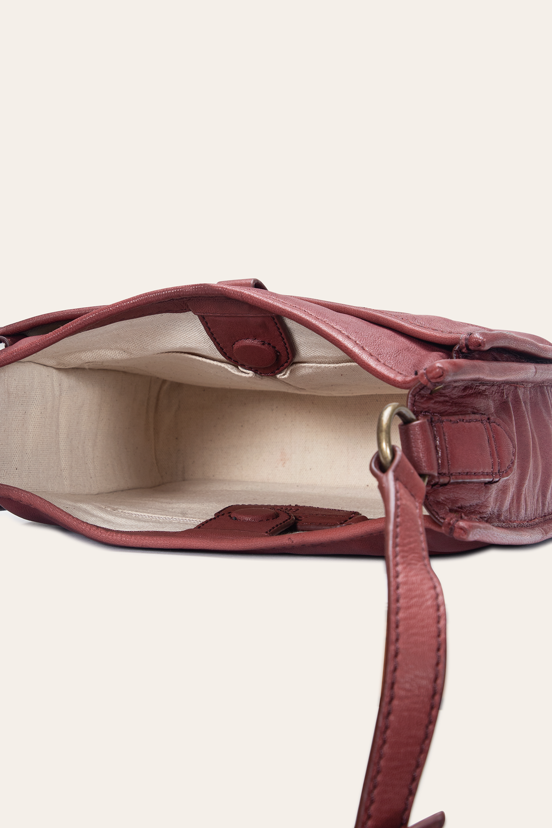 Campus Burgundy Crossbody | Frye Top Pick