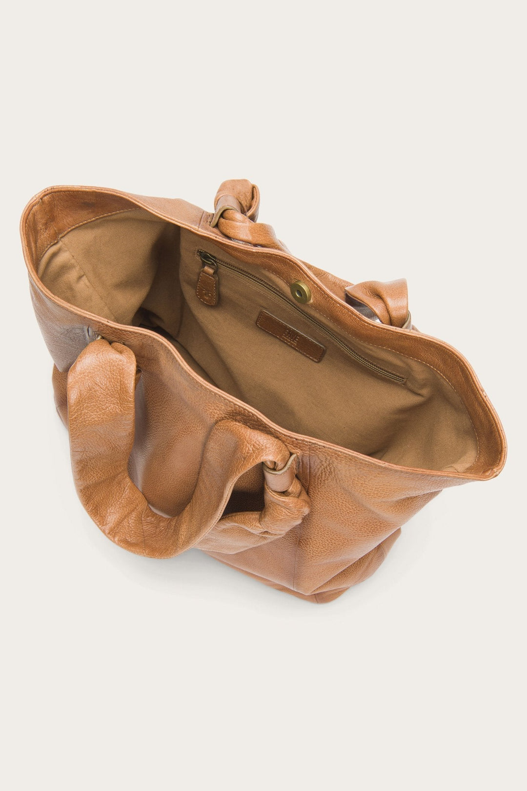 Nora Beige Knotted Tote | Frye Exclusive