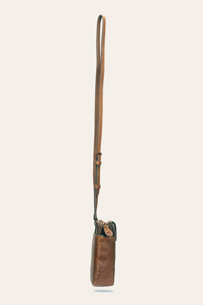 Melissa Cognac Phone Crossbody | Frye Recommended