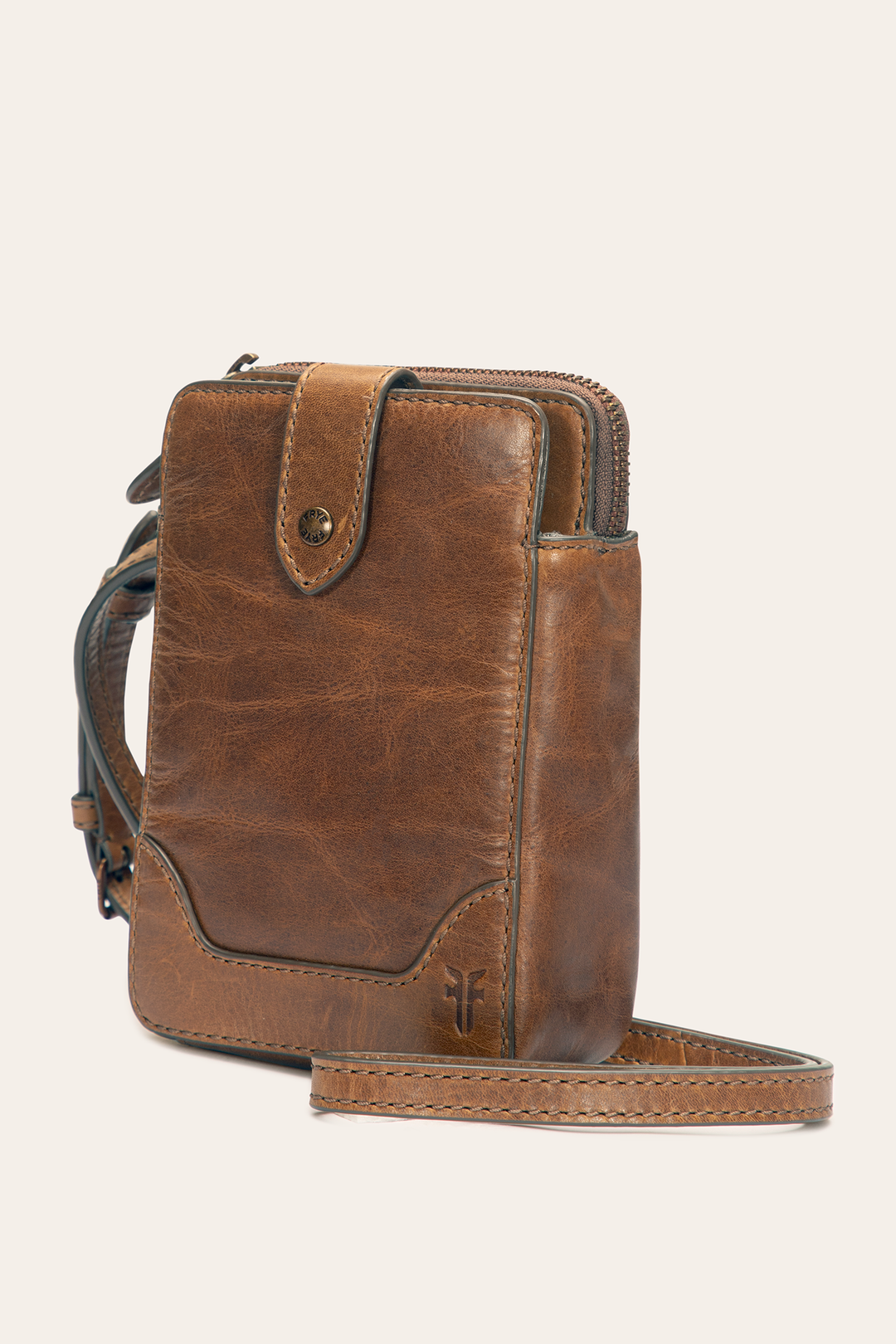 Melissa Cognac Phone Crossbody | Frye Recommended
