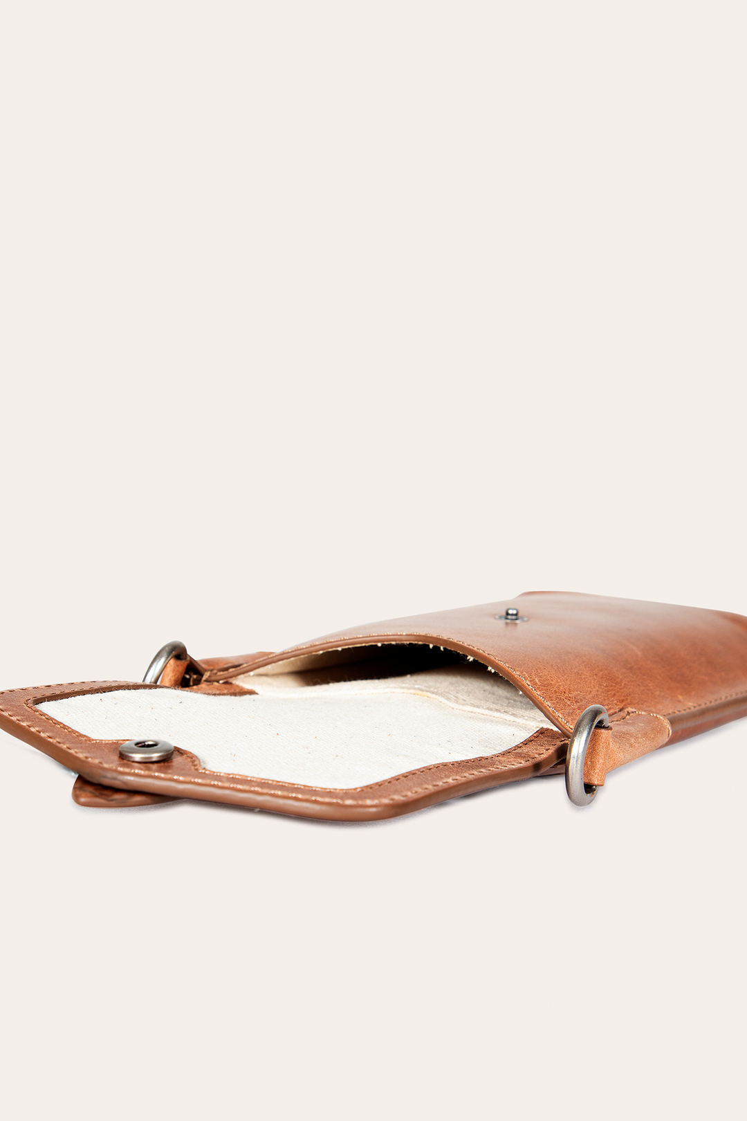 Melissa Beige Phone Pouch | Frye Signature