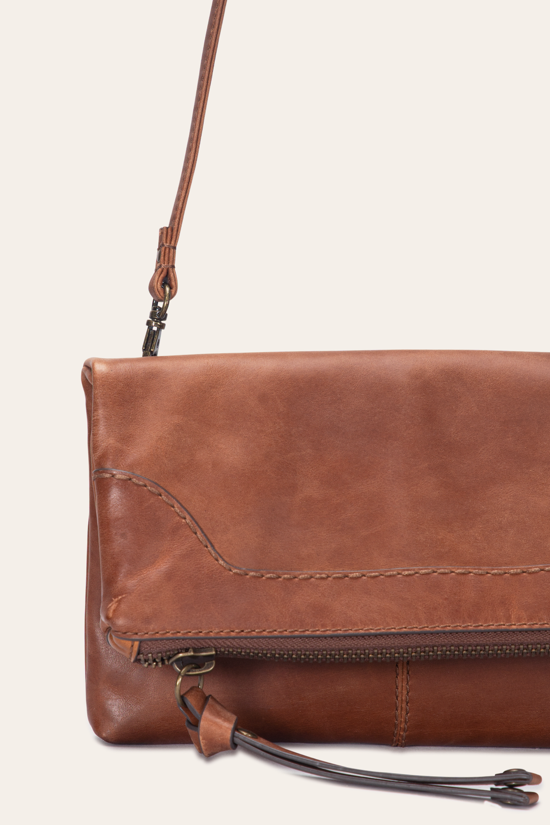 Melissa Cognac Crossbody Clutch | Frye Recommended