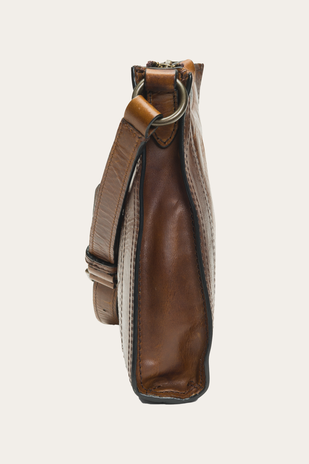 Melissa Zip Crossbody in Dark Brown | Frye Popular