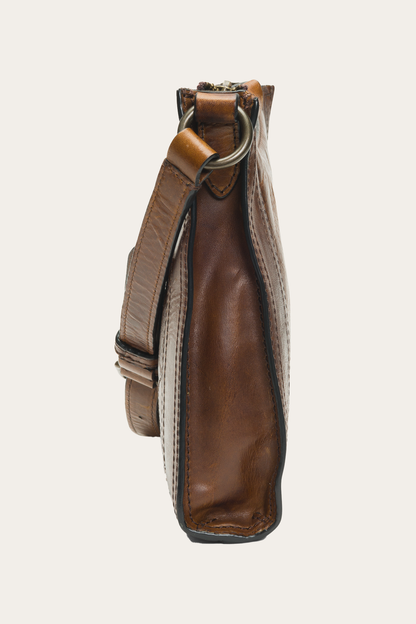 Melissa Zip Crossbody in Dark Brown | Frye Popular