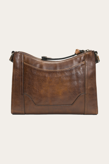 Melissa Zip Crossbody in Dark Brown | Frye Popular