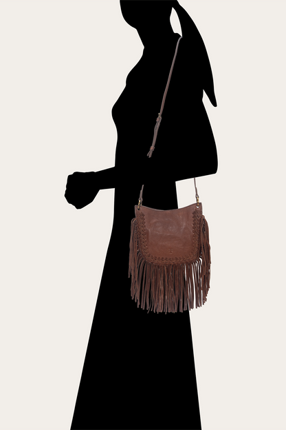 Cognac Faye Mini Crossbody | Frye Quality