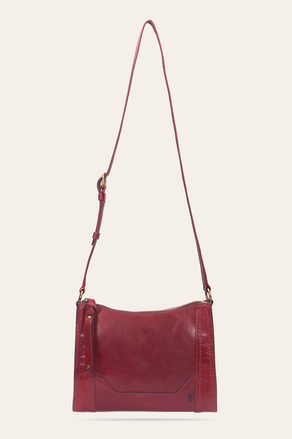 Berry Lacquer Melissa Zip Crossbody | Frye Featured