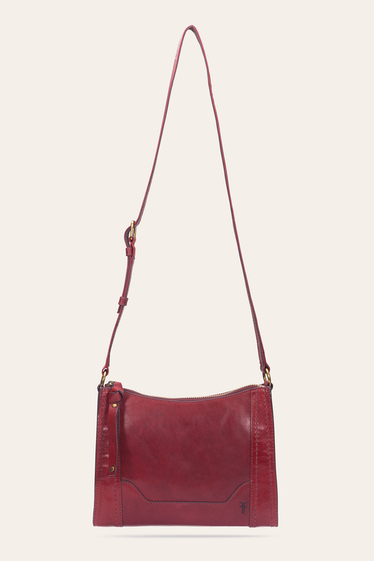 Berry Lacquer Melissa Zip Crossbody | Frye Featured