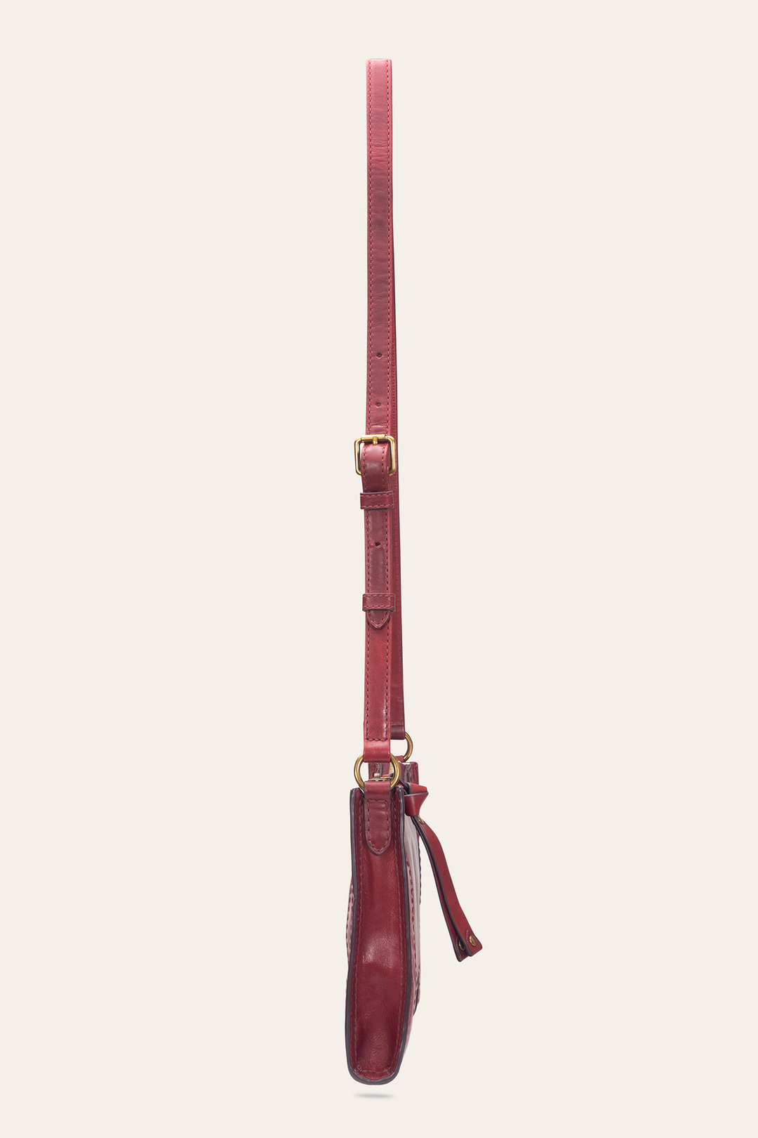 Berry Lacquer Melissa Zip Crossbody | Frye Featured