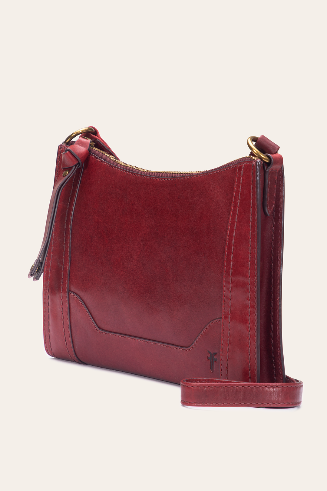 Berry Lacquer Melissa Zip Crossbody | Frye Featured