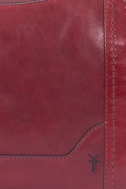 Berry Lacquer Melissa Zip Crossbody | Frye Featured