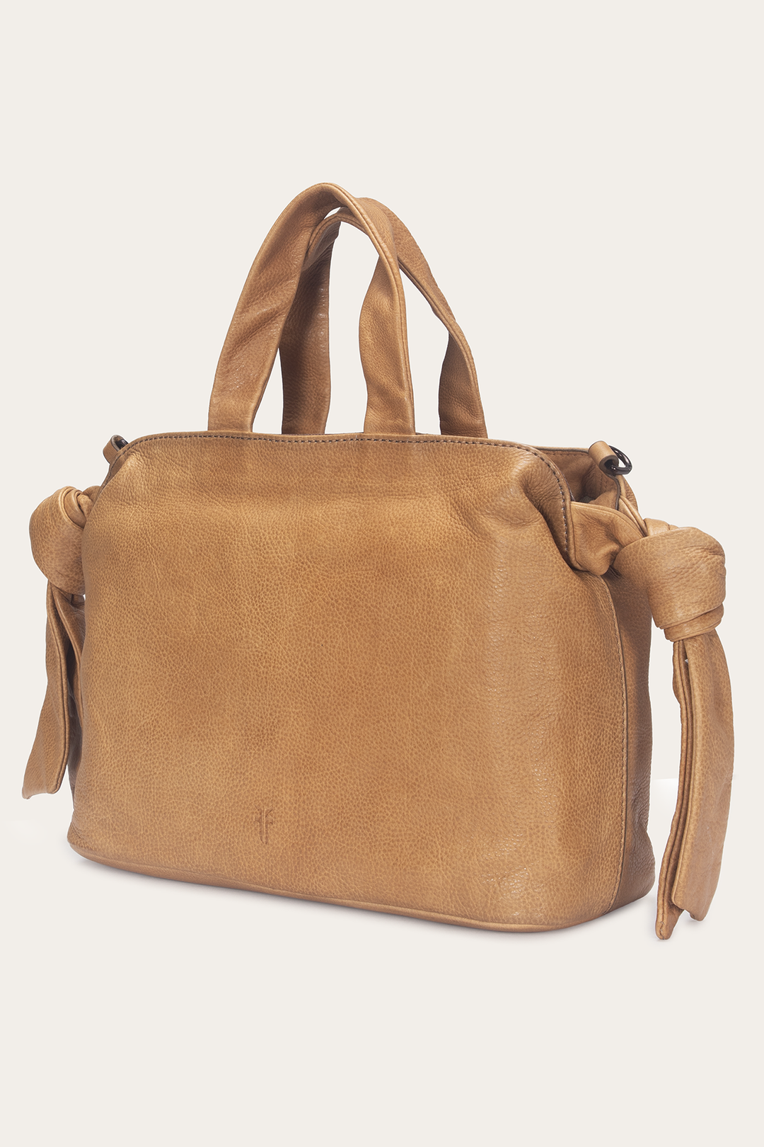 Beige Nora Knotted Satchel | Frye Trusted