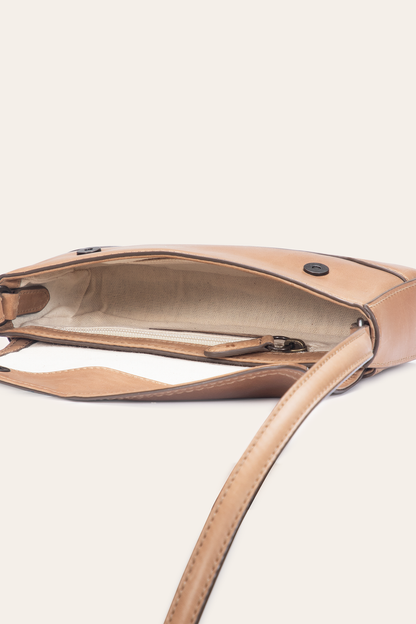 Beige Melissa Convertible Mini Flap | Frye Sale