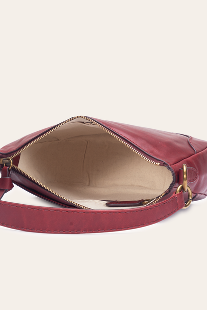 Berry Lacquer Melissa Crossbody | Frye Essential