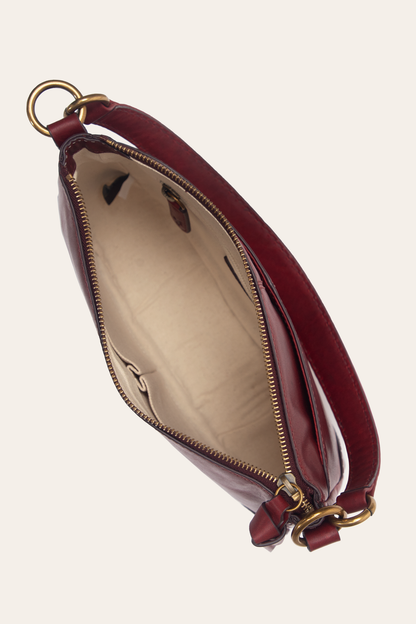Berry Lacquer Melissa Crossbody | Frye Essential