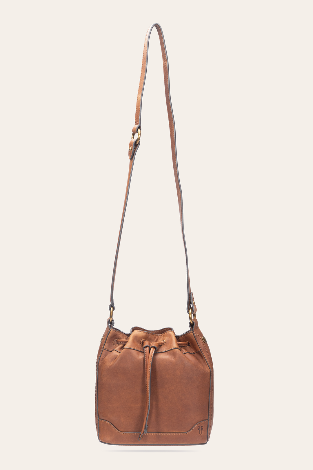 Cognac Melissa Convertible Bucket | Frye Essential