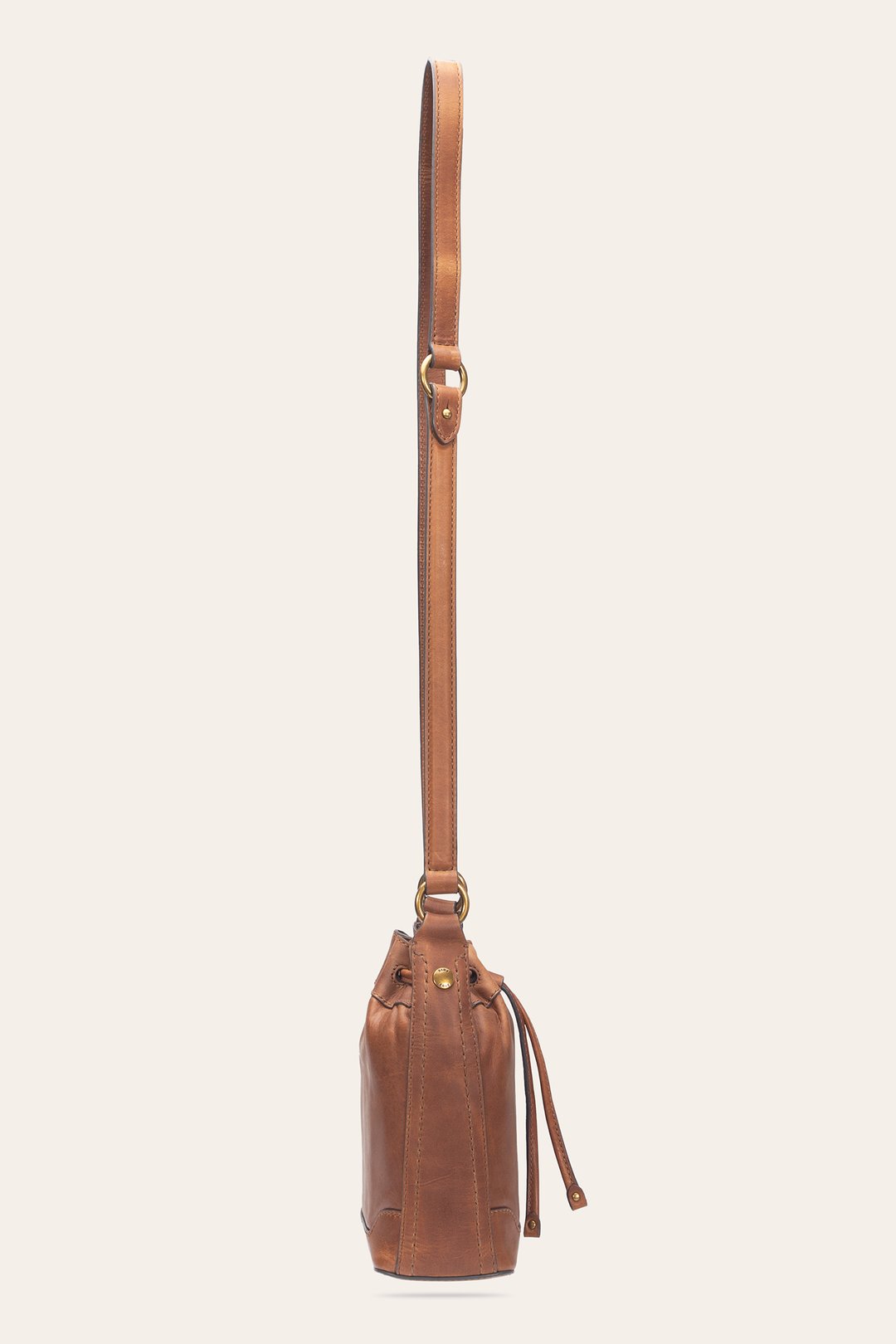 Cognac Melissa Convertible Bucket | Frye Essential