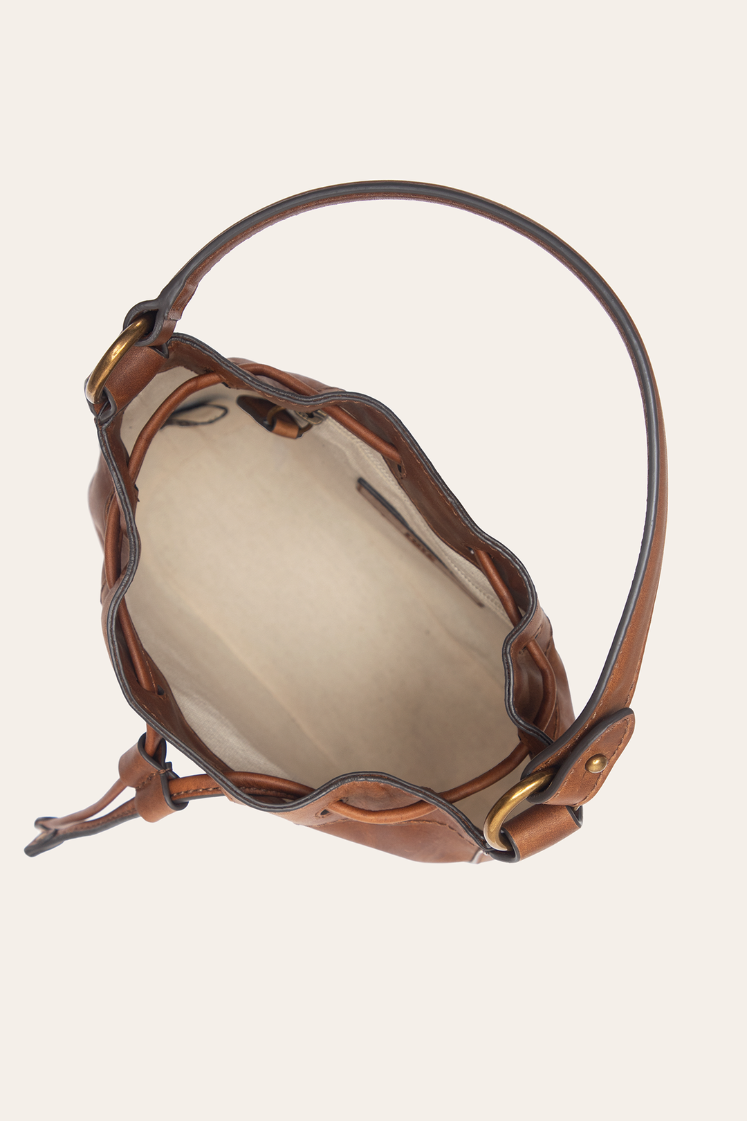 Cognac Melissa Convertible Bucket | Frye Essential