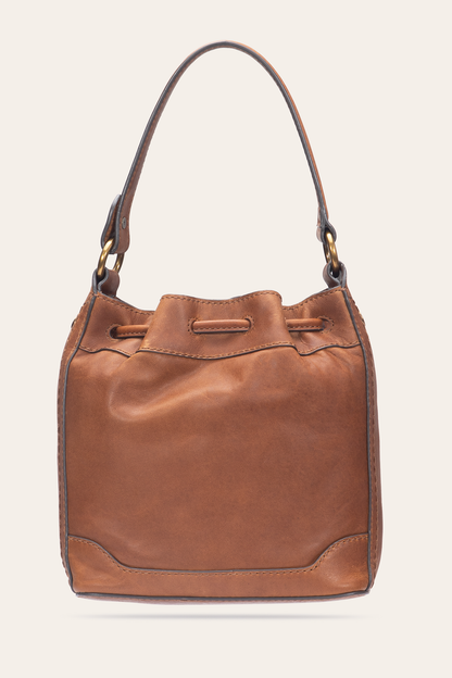 Cognac Melissa Convertible Bucket | Frye Essential