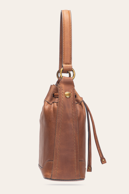 Cognac Melissa Convertible Bucket | Frye Essential