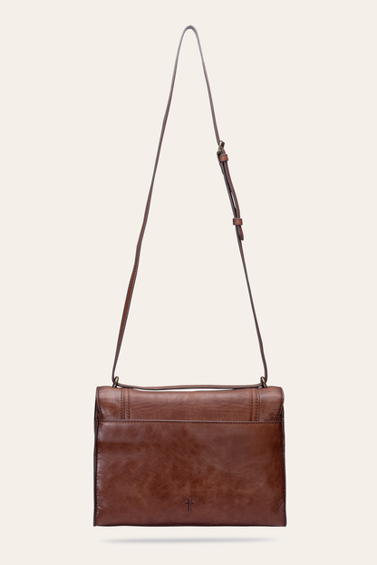 Alex Cognac Flap Shoulder | Frye New
