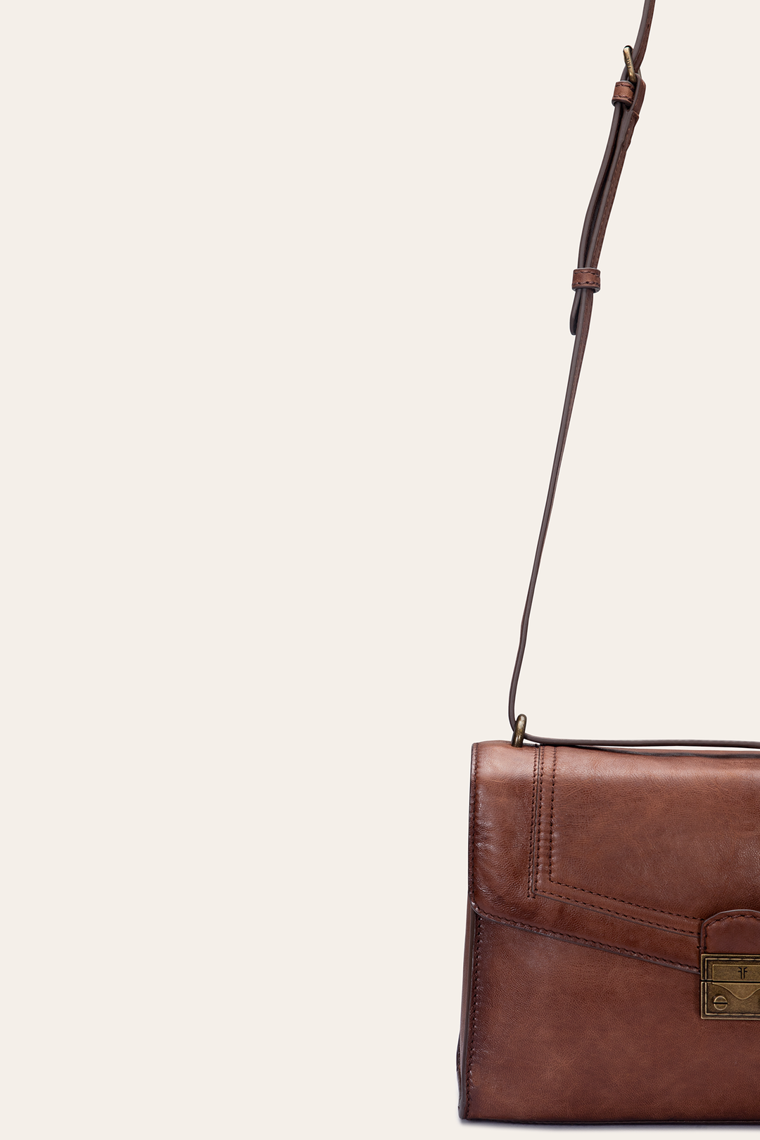 Alex Cognac Flap Shoulder | Frye New