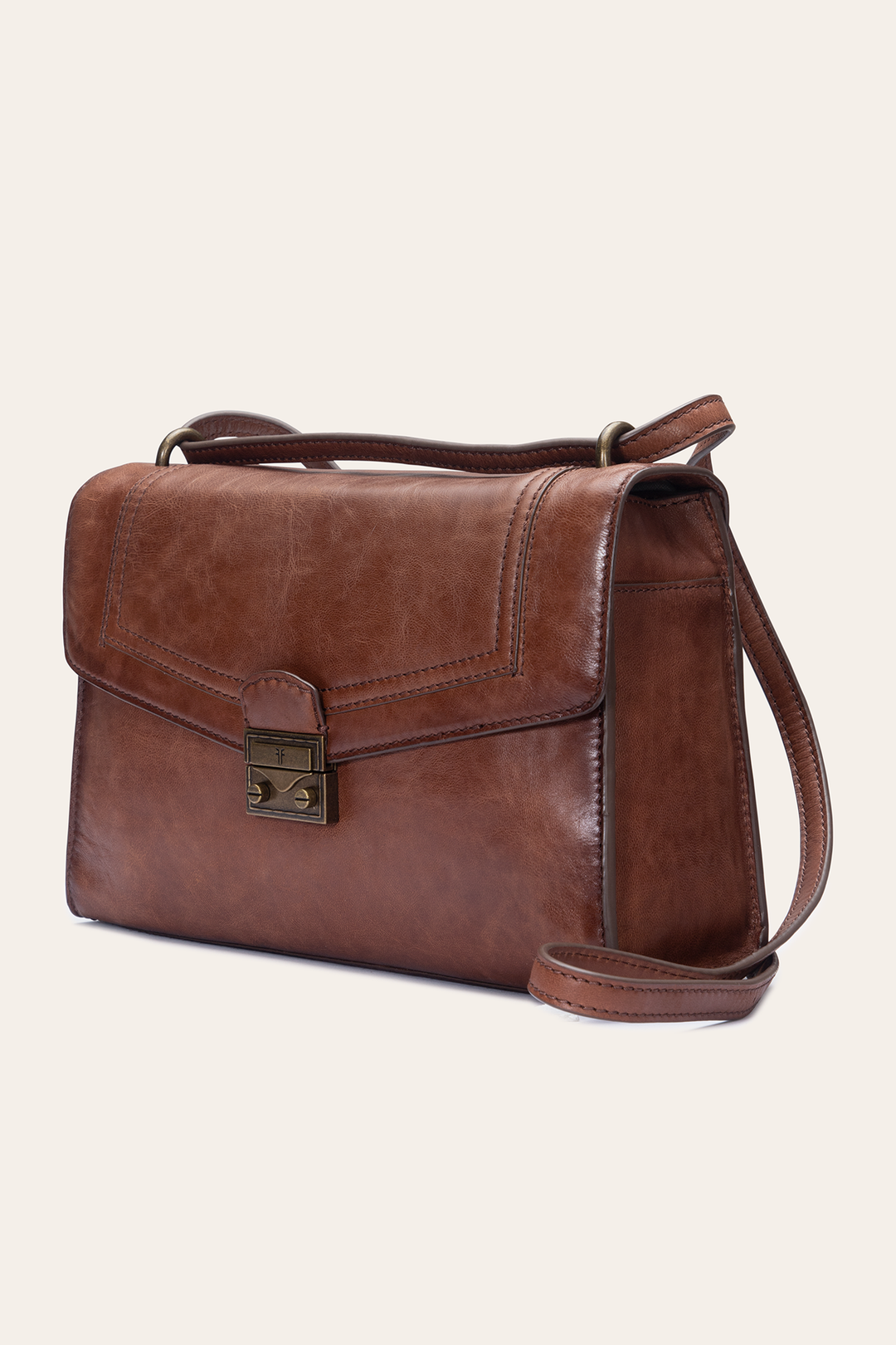 Alex Cognac Flap Shoulder | Frye New
