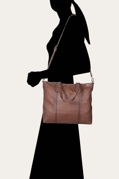 Soraya Dark Brown Shopper | Frye Trending