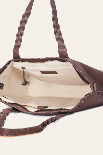 Soraya Dark Brown Shopper | Frye Trending