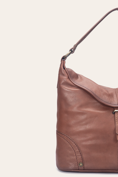 Campus Cognac Hobo | Frye Signature