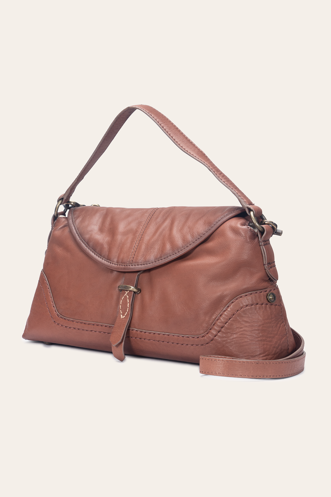 Campus Cognac Shoulder | Frye Latest