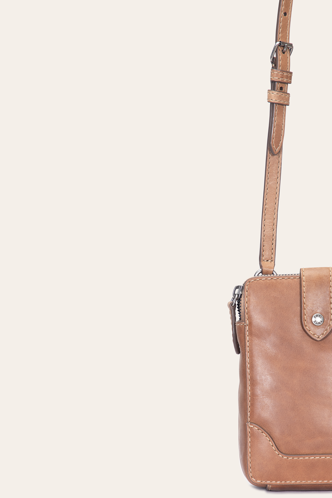 Melissa Beige Phone Crossbody | Frye Signature